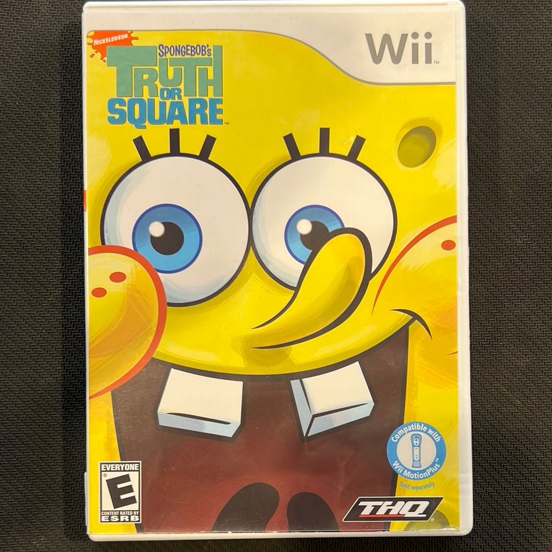 Wii: SpongeBob's Truth Or Square