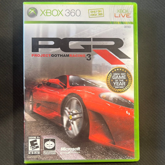 Xbox 360: Project Gotham Racing 3