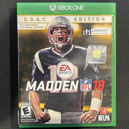 Xbox One: Madden NFL 18 (G.O.A.T. Edition)