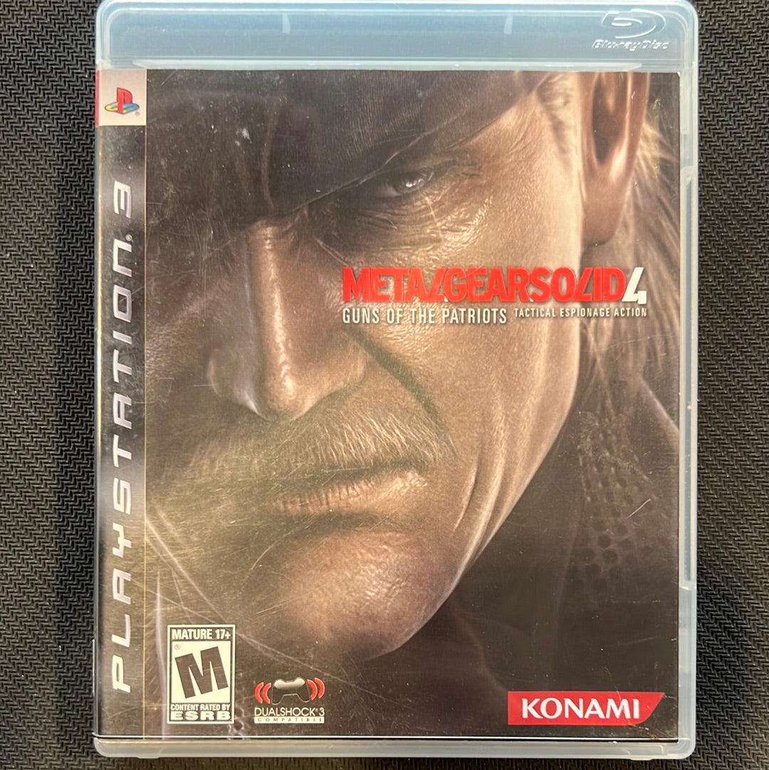 PS3: Metal Gear Solid 4