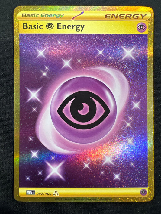 Pokemon Cards: SV 151 Basic Psychic Energy 207/165