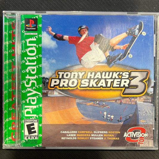 PS1: Tony Hawk’s Pro Skater 3 (Greatest Hits)