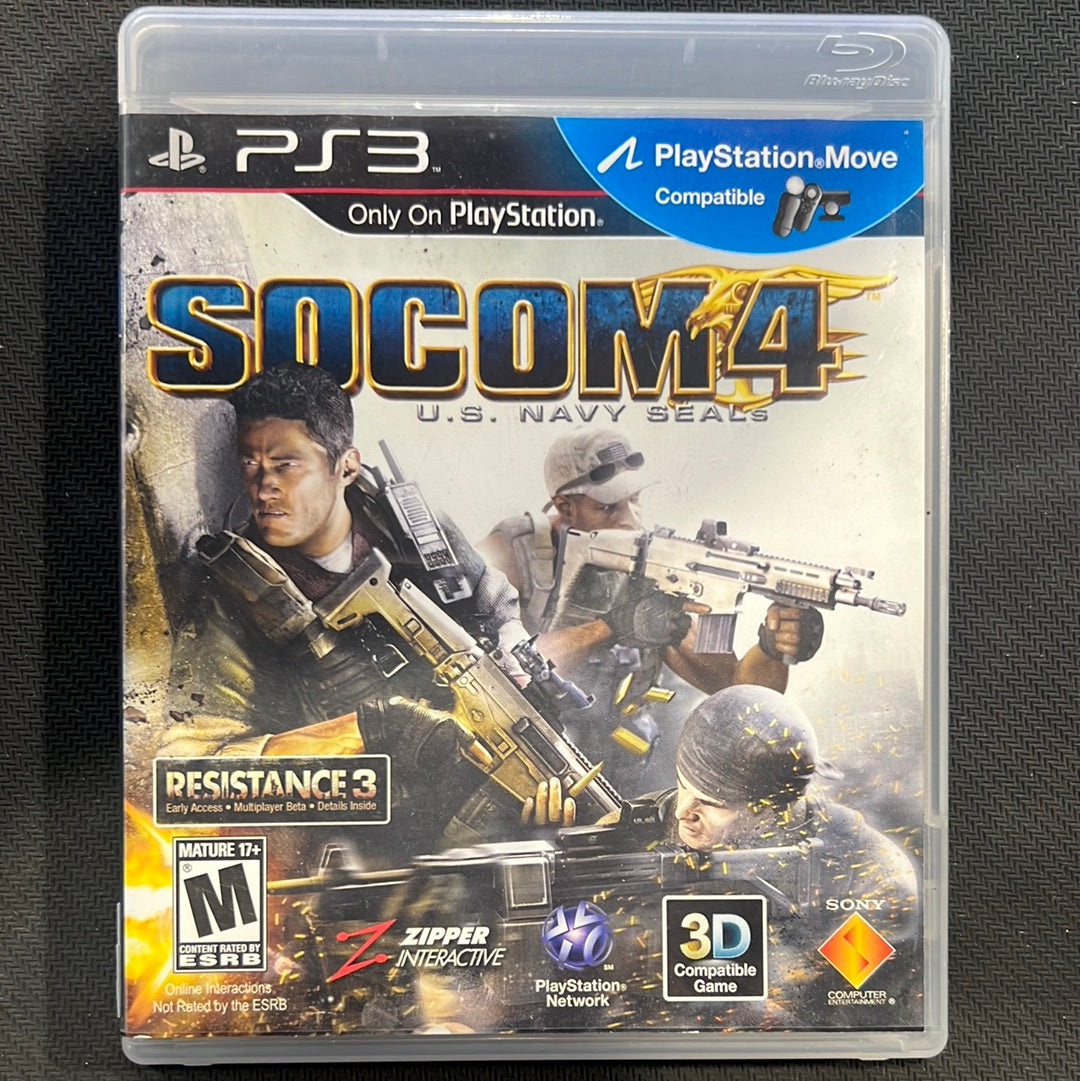 PS3: SOCOM 4: US Navy Seals