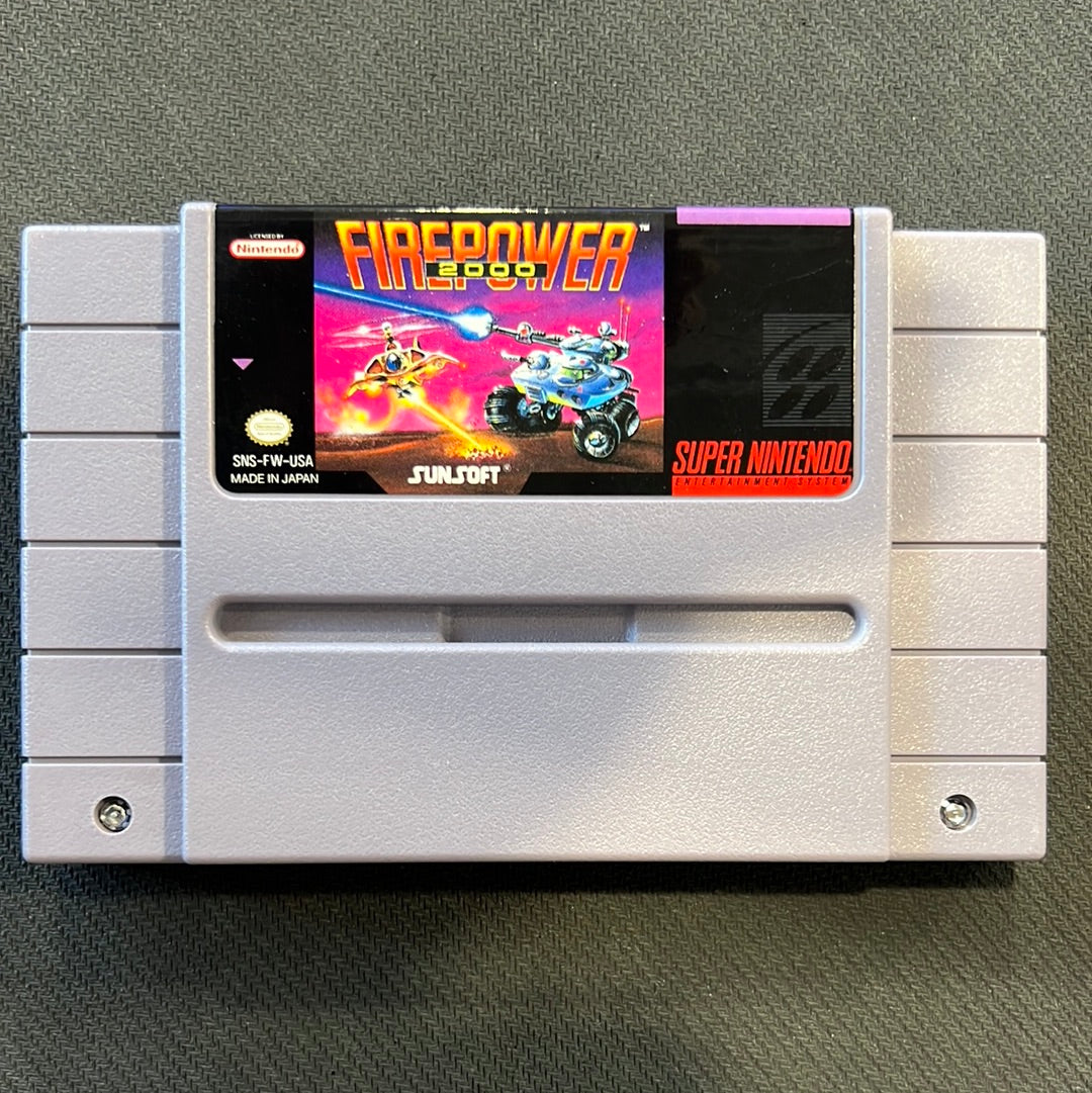 SNES: Firepower 2000 (Authentic)