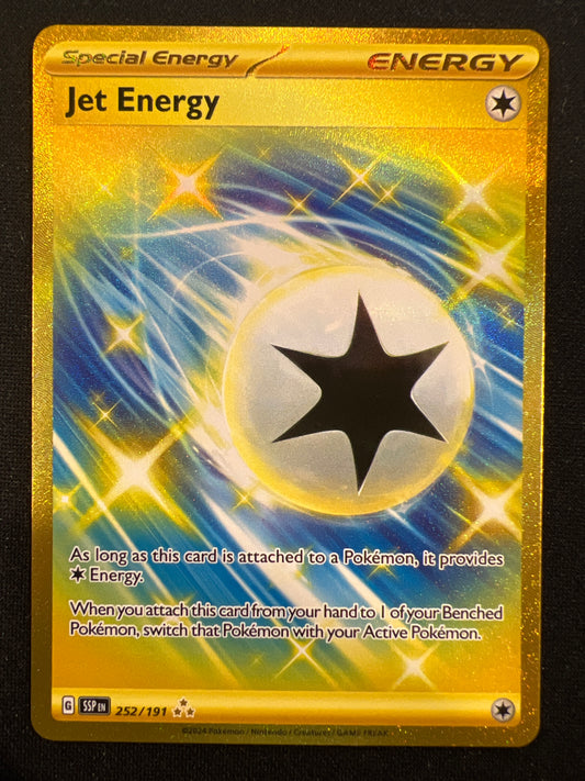 Pokemon Cards: SV08 Surging Sparks Jet Energy 252/191
