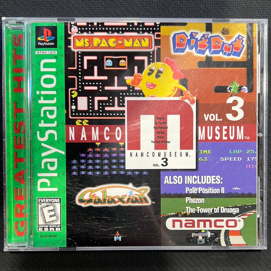 PS1: Namco Museum Volume 3 (Greatest Hits)