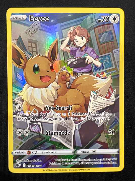 Pokemon Cards: SWSH09 Brilliant Stars Eevee TG11/TG30