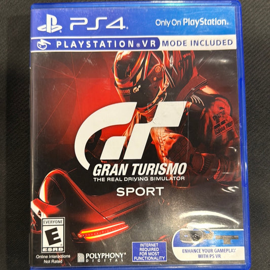 PS4: Gran Turismo Sport