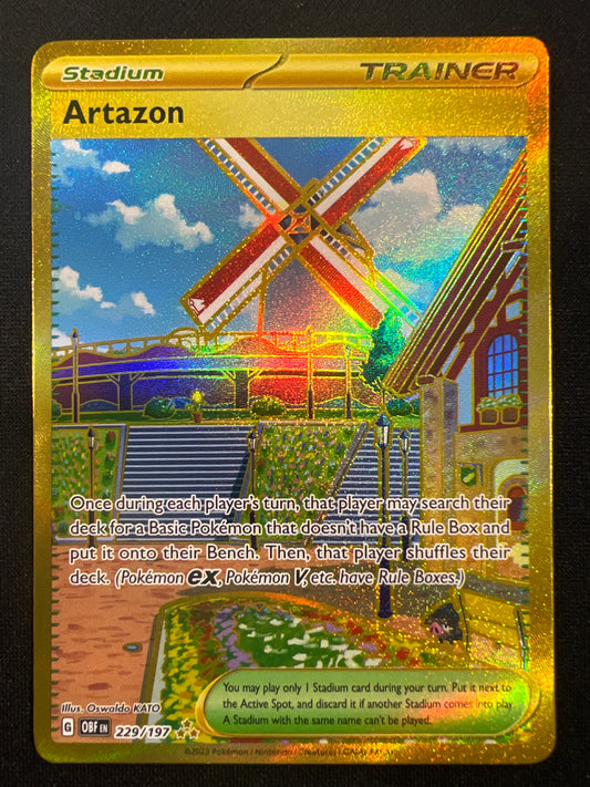 Pokemon Cards: SV03 Obsidian Flames Artazon 229/197