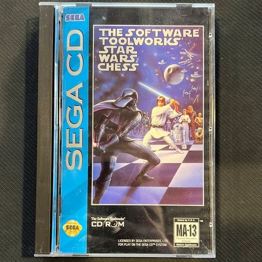 Sega CD: The Software Toolworks Star Wars Chess