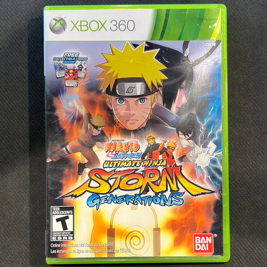 Xbox 360: Naruto Shippuden Ultimate Ninja Storm Generations