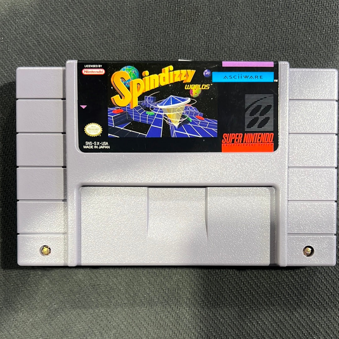 SNES: Spindizzy Worlds (Authentic)