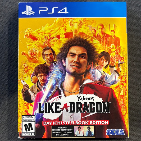 PS4: Yakuza: Like a Dragon (Steelbook Edition)