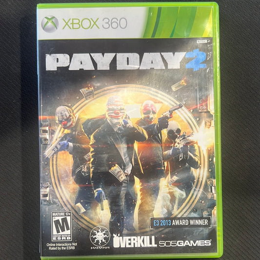 Xbox 360: Pay Day 2