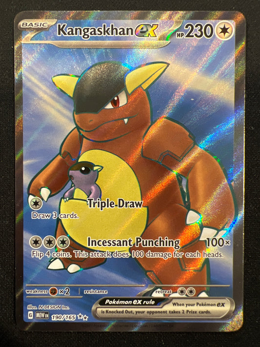 Pokemon Cards: SV 151 Kangaskhan EX 190/165