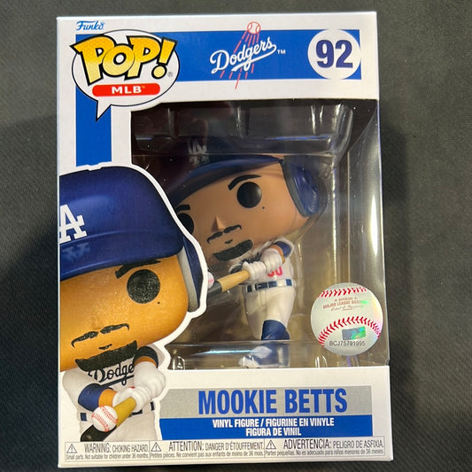 Funko Pop - MLB: Dodgers: Mookie Betts #92