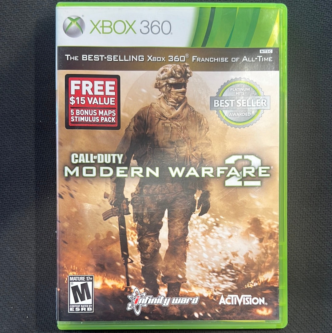Xbox 360: Call of Duty Modern Warfare 2 (Best Seller)