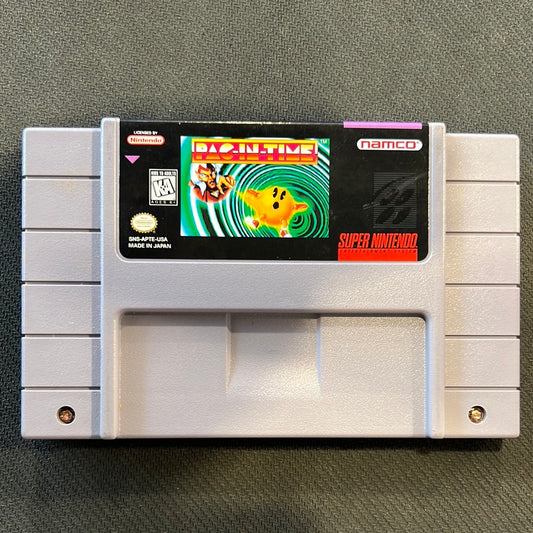 SNES: Pac-In-Time (Authentic)