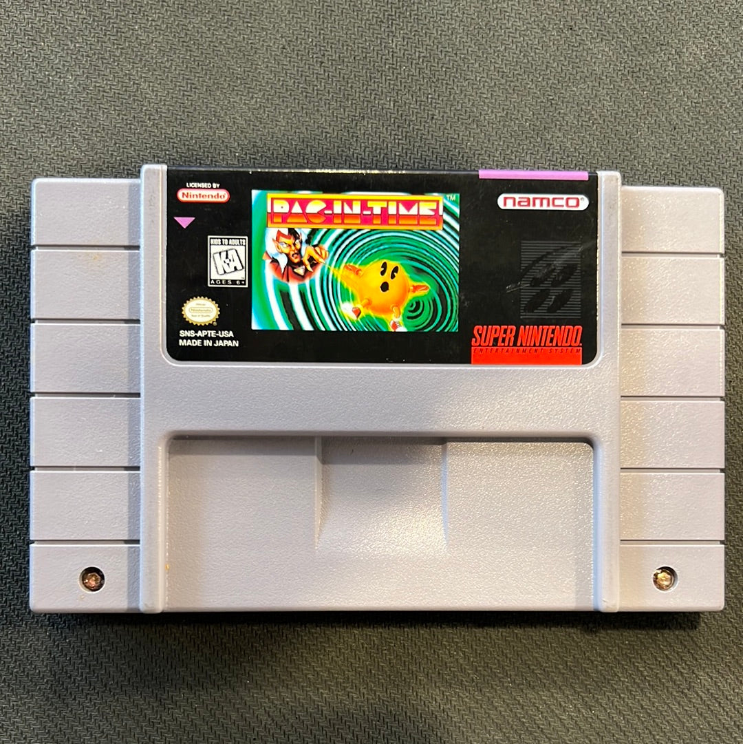 SNES: Pac-In-Time (Authentic)