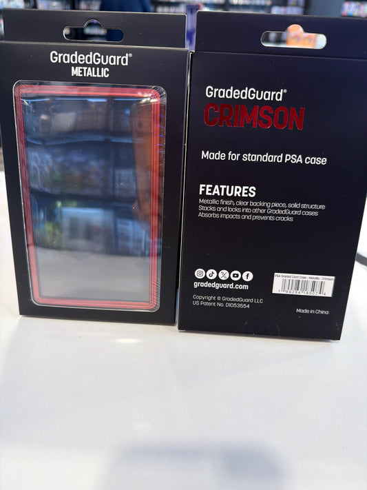 Graded Guard: PSA Metallic Crimson