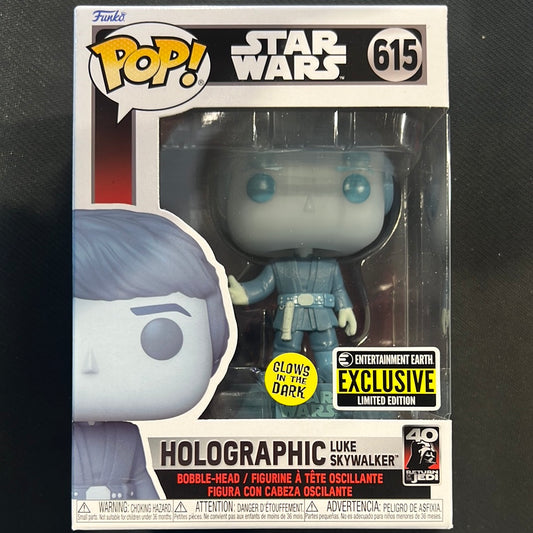 Funko Pop - Return of the Jedi: Holographic Luke Skywalker #615