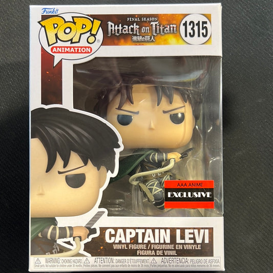 Funko Pop - Attack on Titan: Captain Levi #1315