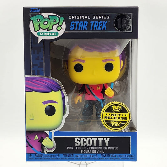 Funko Pop Digital - Star Trek: Scotty (Black Light) (NFT 1967pcs) #19