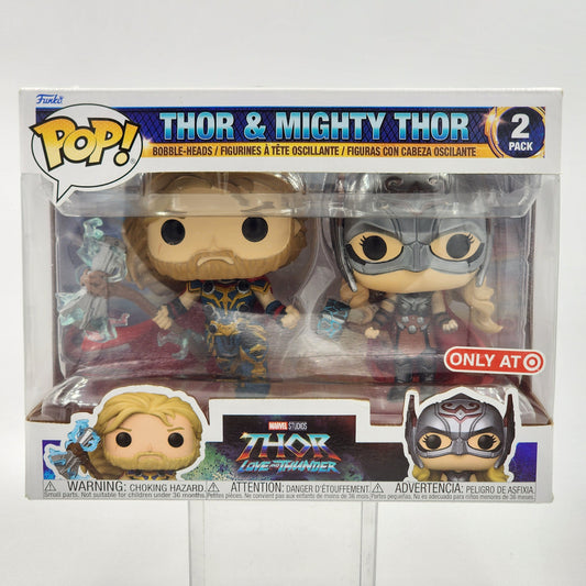 Funko Pop - Thor Love and Thunder: Thor & Mighty Thor (2-Pack)