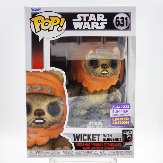 Funko Pop - Star Wars: Wicket (Slingshot) (Summer) #631