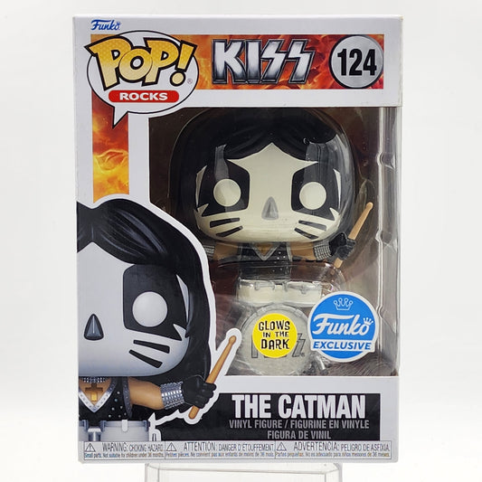 Funko Pop - Rocks: Kiss: The Catman (Glow) #124
