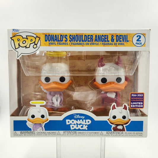 Funko Pop - Donald Duck: Donald’s Shoulder Angel & Devil (Wondrous) (2PK)