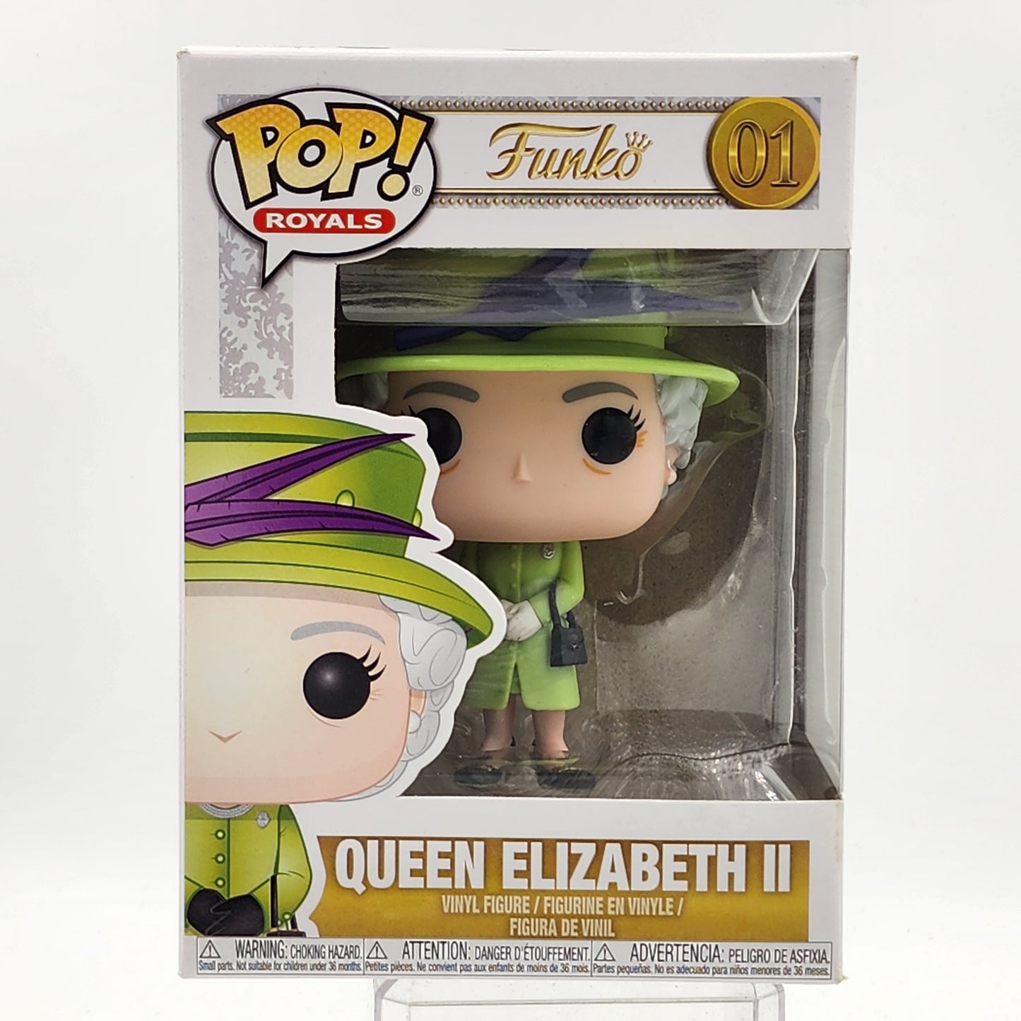 Funko Pop - Royals: Queen Elizabeth II (Wedding Outfit) #01
