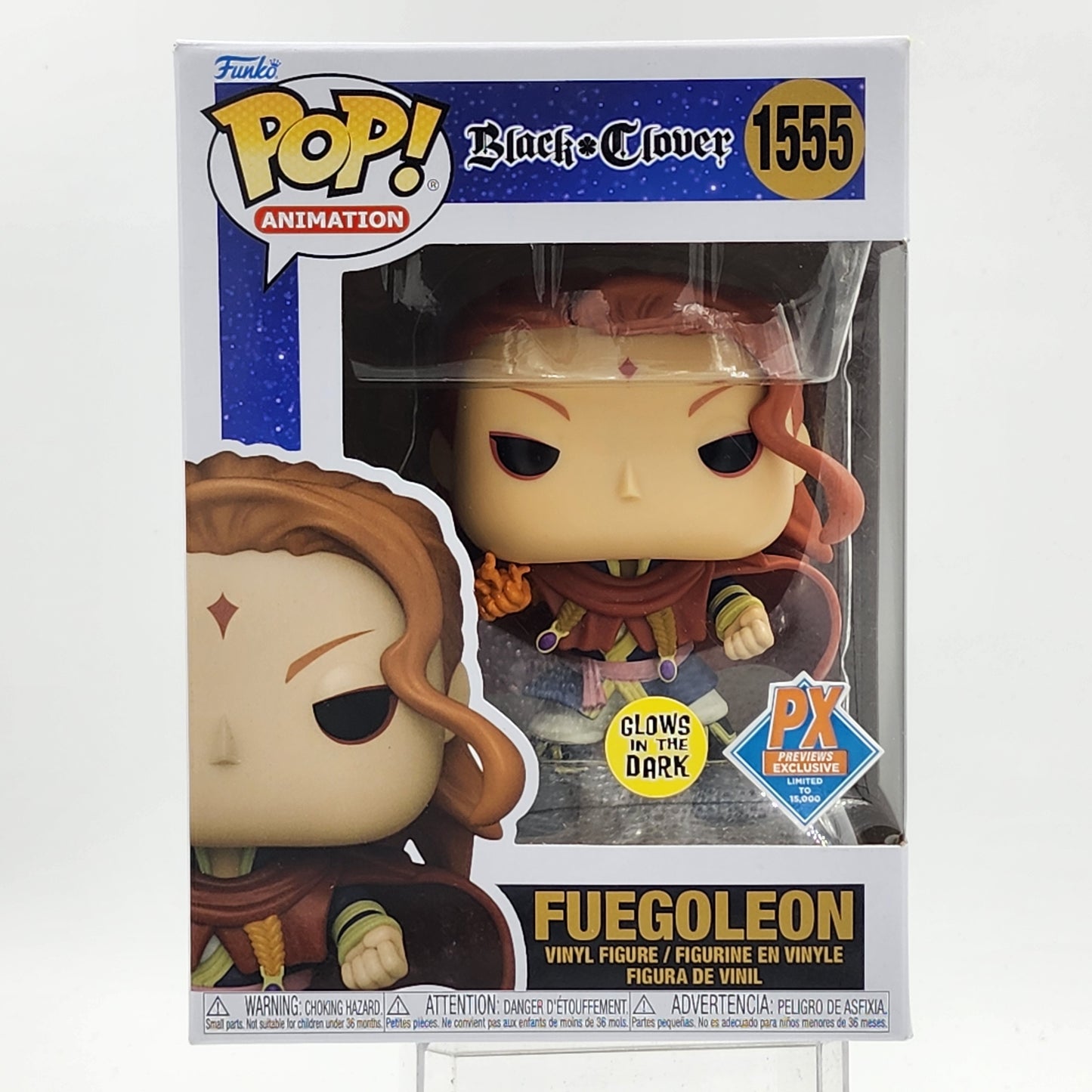Funko Pop - Black Clover: Fuegoleon (Glows)(15000pcs) #1555