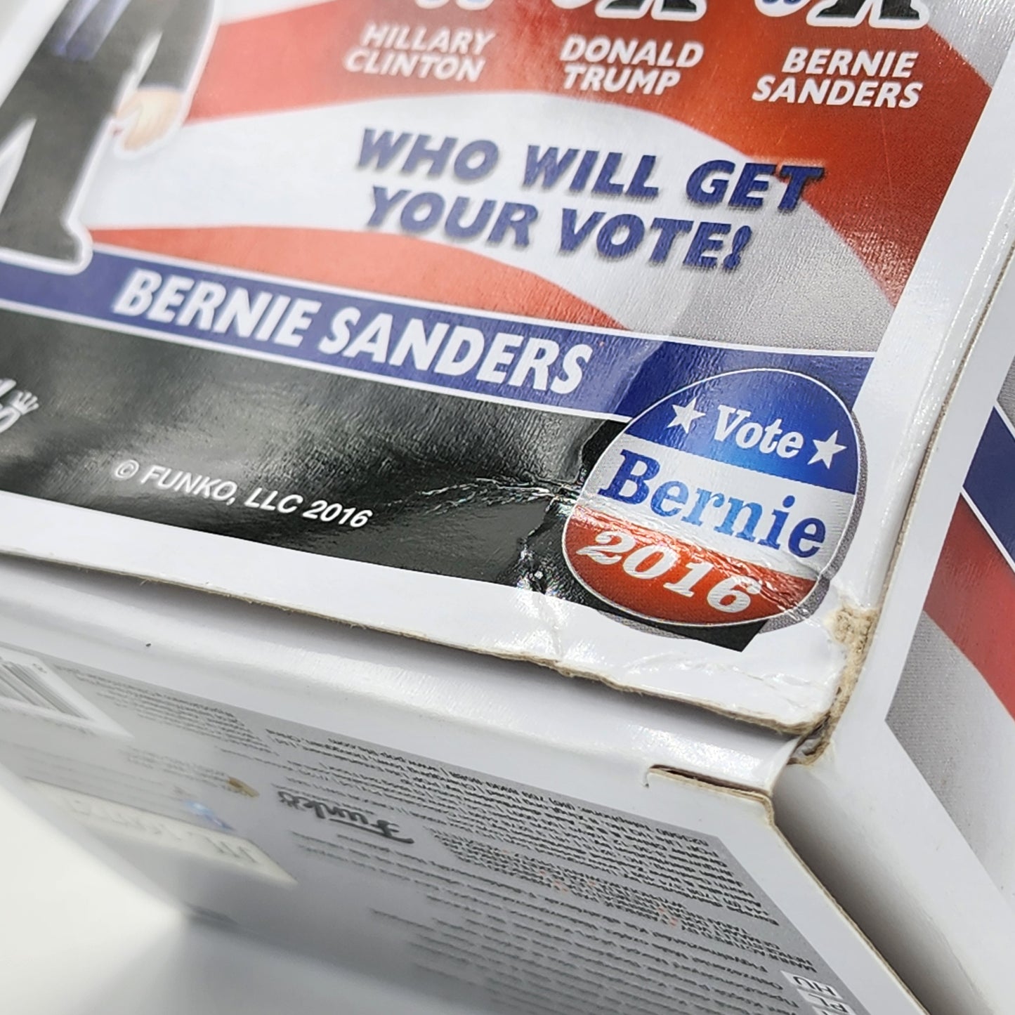 Funko Pop - The Vote: Bernie Sanders #03 (Damaged Box)