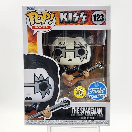 Funko Pop - Rocks: Kiss: The Spaceman (Glow) #123