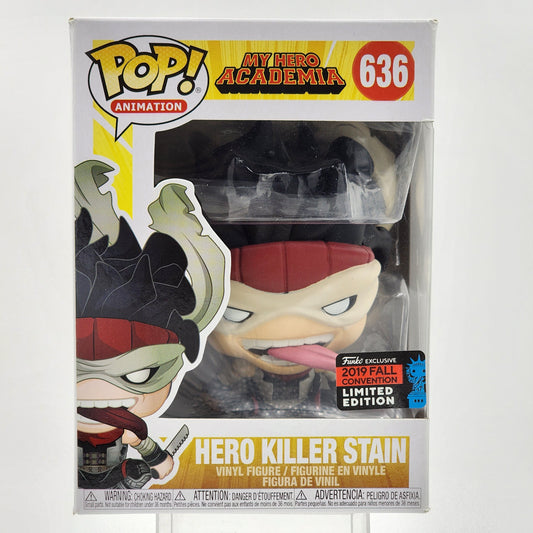Funko Pop - My Hero Academia: Hero Killer Stain (Fall) #636 (Damaged Box)