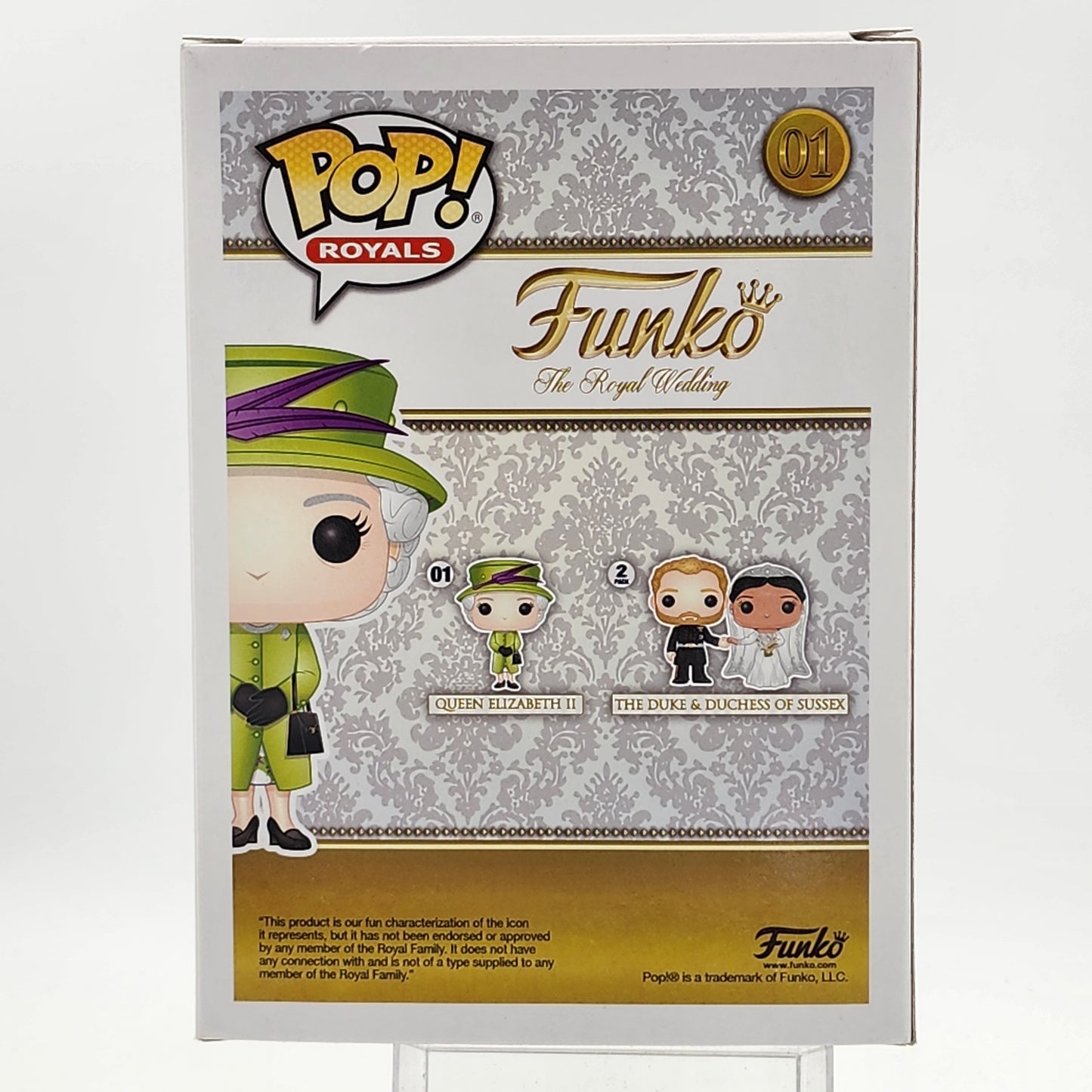 Funko Pop - Royals: Queen Elizabeth II (Wedding Outfit) #01