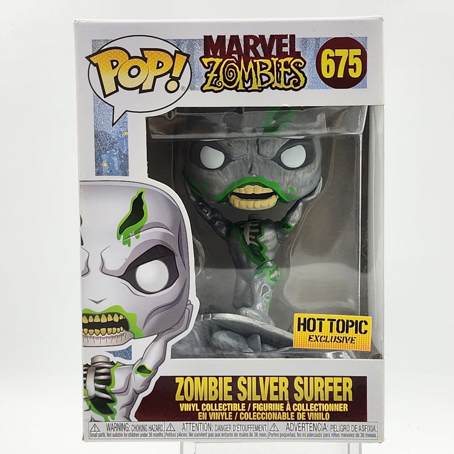 Funko Pop - Marvel Zombies: Zombie Silver Surfer #675