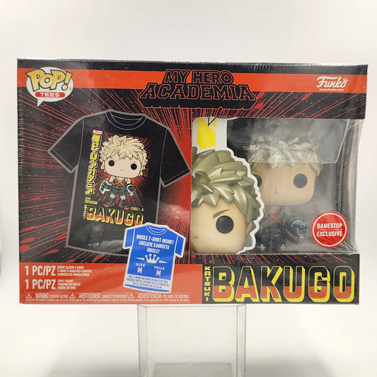 Funko Pop + Tees: My Hero Academia - Katsuki Bakugo (TShirt sz M)