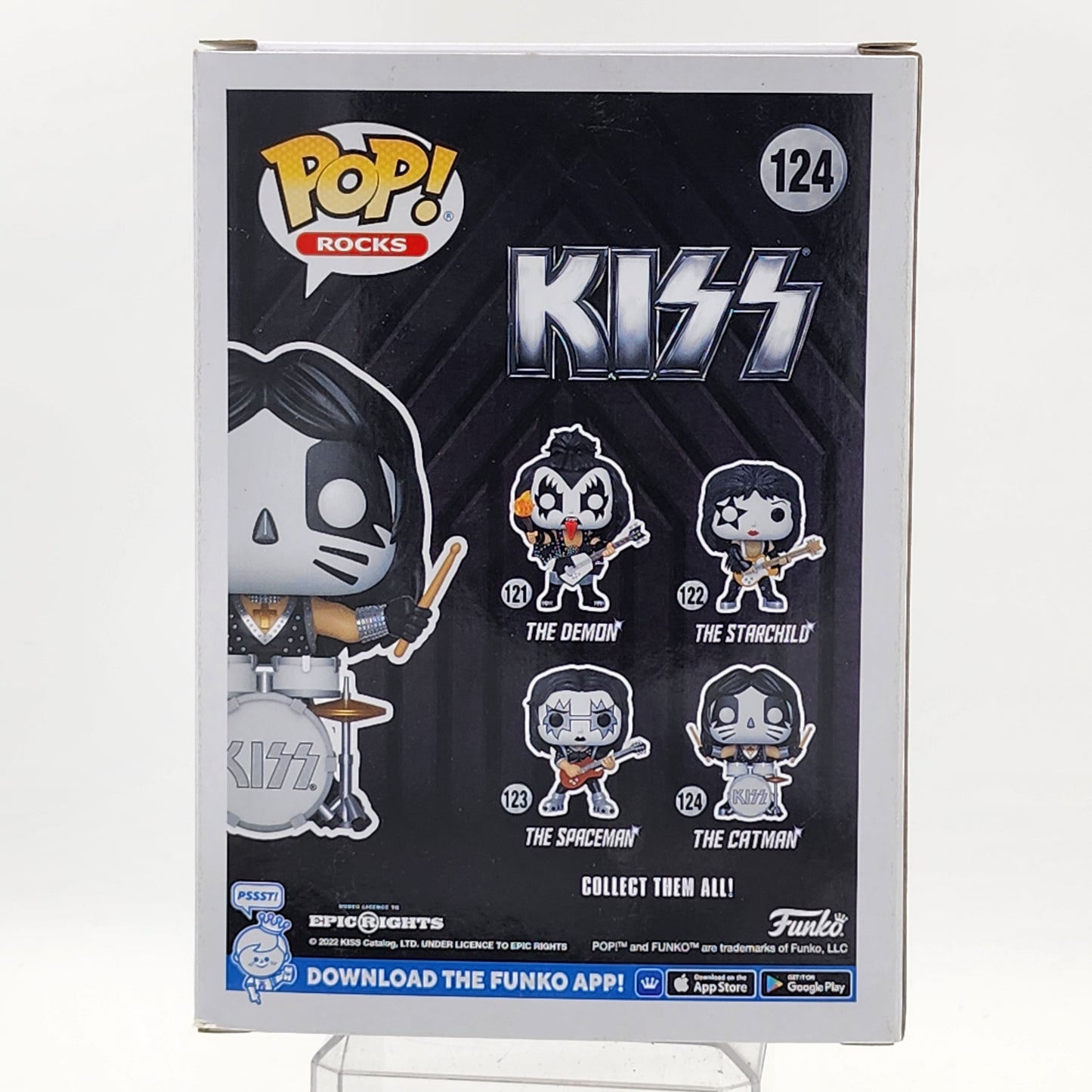Funko Pop - Rocks: Kiss: The Catman (Glow) #124