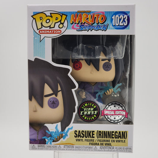 Funko Pop - Naruto Shippuden: Sasuke (Rinnegan)(Glow)(Chase)(Special Edition Sticker) #1023