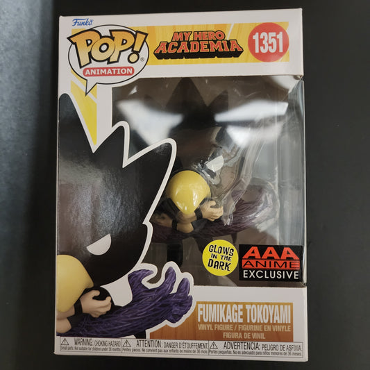 Funko Pop - My Hero Acedemia: Fumikage Tokoyami #1351 (Glow)