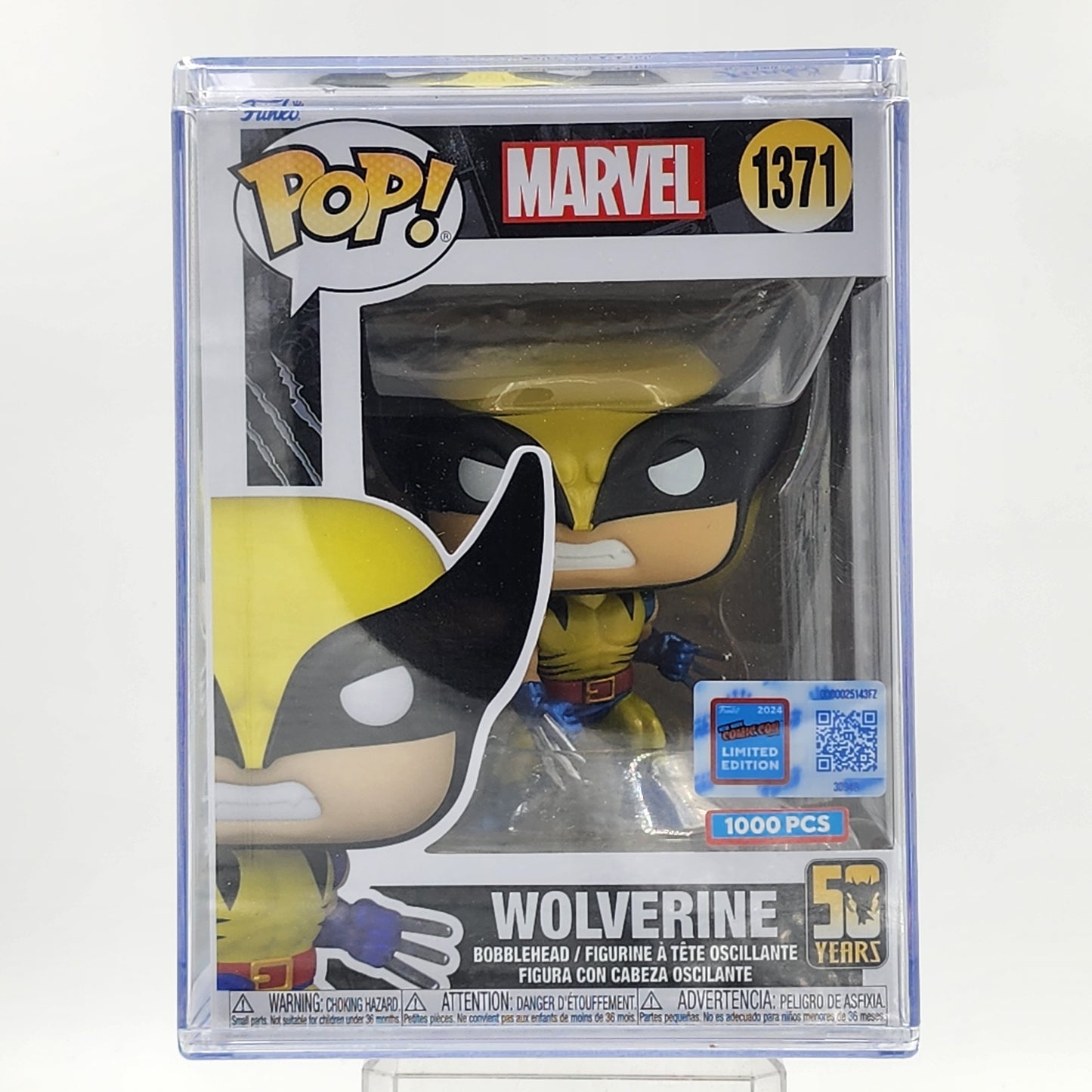 Funko Pop - Marvel: Wolverine (Classic Suit / Metallic)(NYCC)(1000 pcs) #1371
