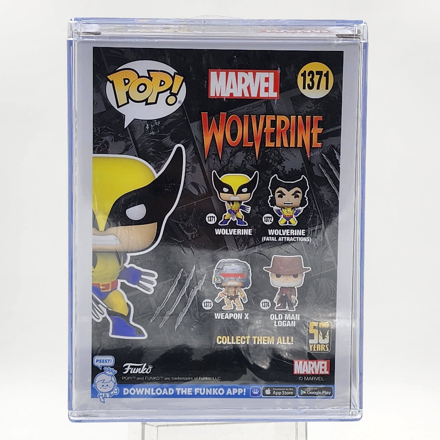 Funko Pop - Marvel: Wolverine (Classic Suit / Metallic)(NYCC)(1000 pcs) #1371