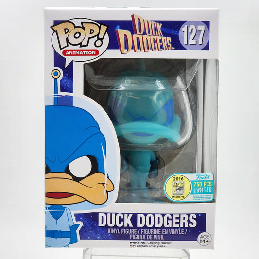 Funko Pop - Duck Dodgers: Duck Dodgers (Blue Gamma) (Glow) (SDCC)(750 pcs)  #127