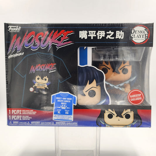 Funko Pop + Tees: Demon Slayer - Inosuke Hashibira (TShirt sz XL)