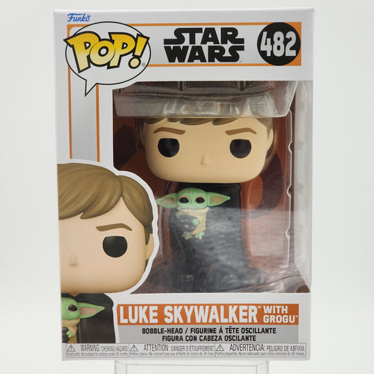 Funko Pop - Mandalorian: Luke Skywalker w/ Grogu #482