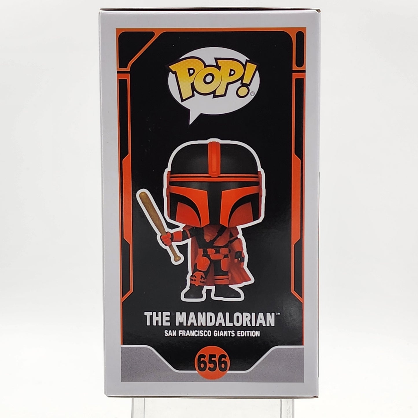 Funko Pop - Star Wars: The Mandalorian (Orange/Black)(SF Giants/Star Wars Day) #656