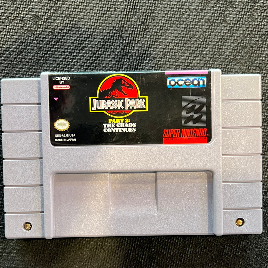SNES: Jurassic Park 2: The Chaos Continues (Authentic)