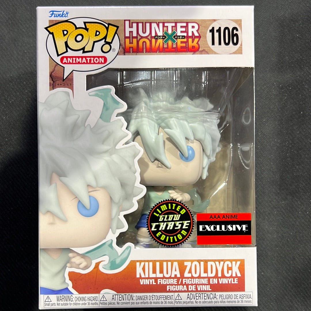 Funko Pop - Hunter x Hunter: Killua Zoldyck #1106 (Chase)